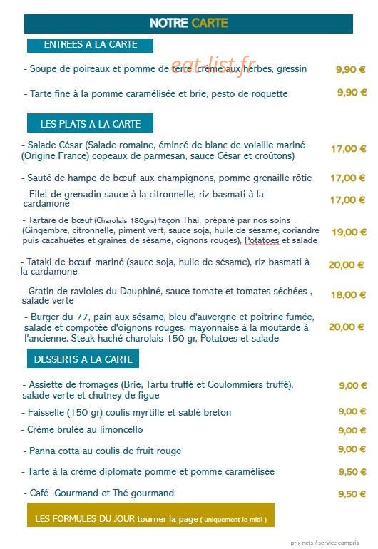 Le 77 — carte page 1