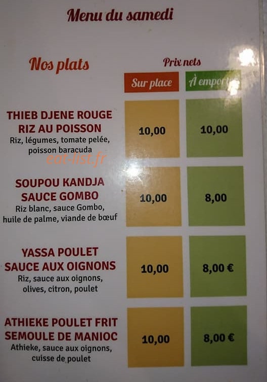 Le Djoliba — carte page 4