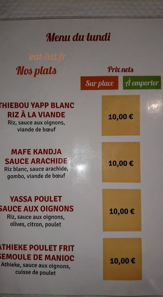 Le Djoliba — carte page 2