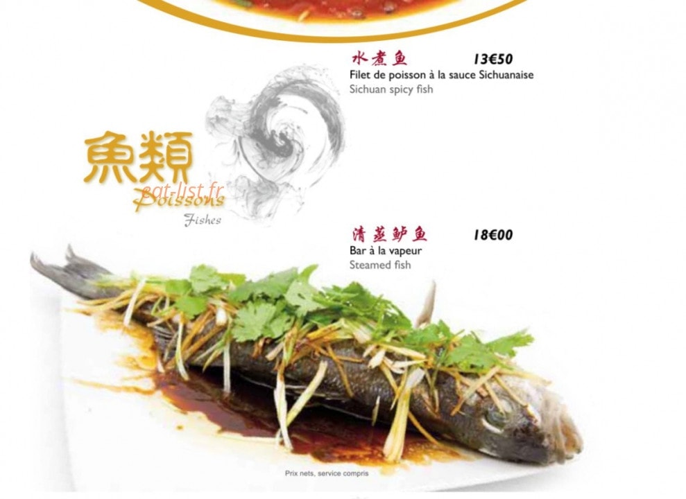 Le Royal China — carte page 7