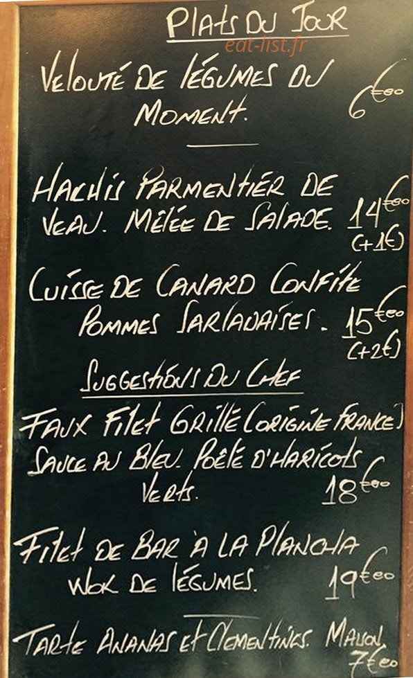 Le Sancerre — carte page 1