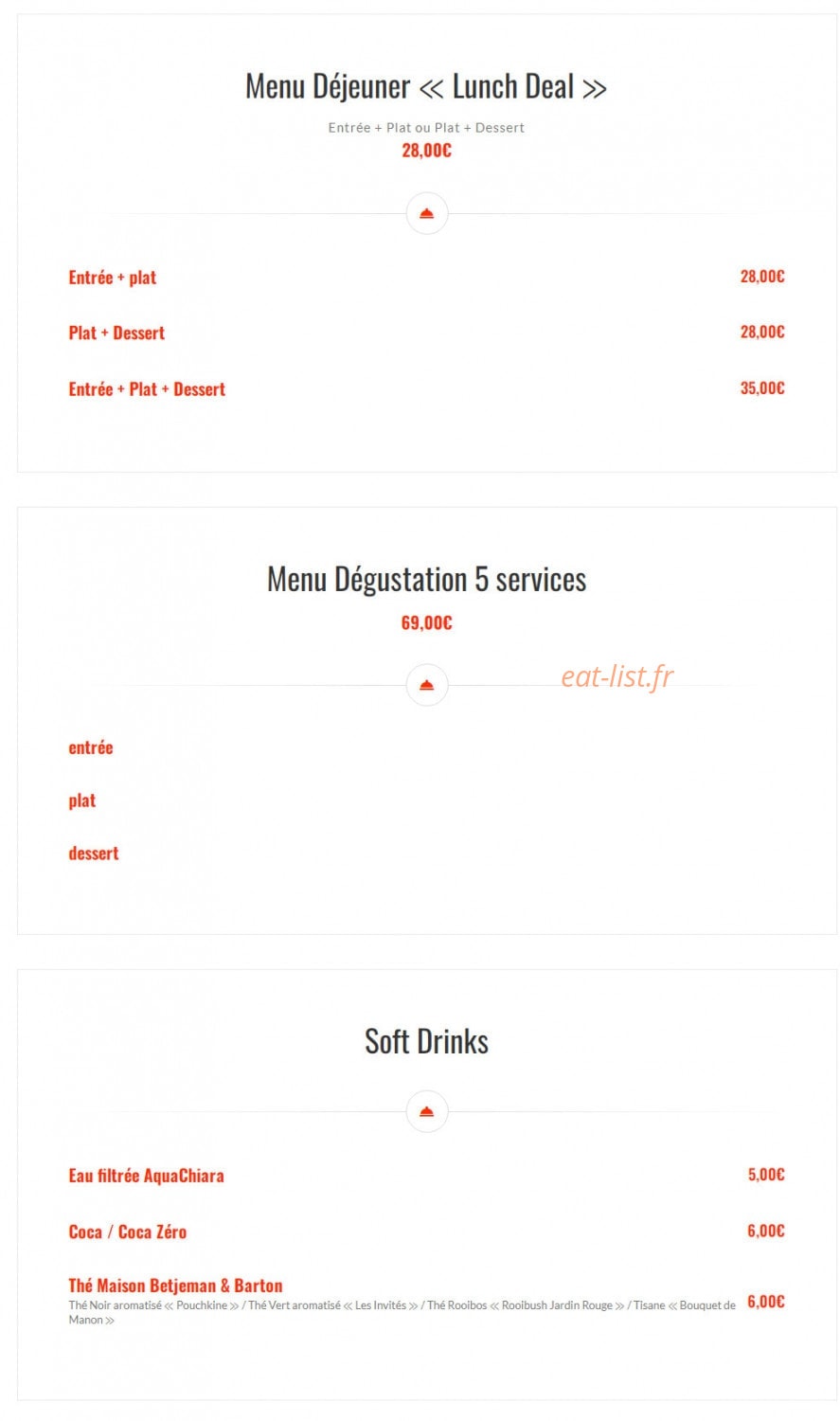 Mr.T — carte page 2