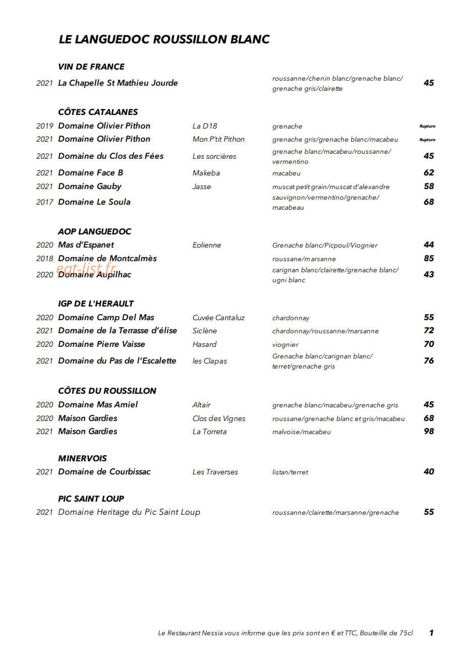 Nessia — carte page 4