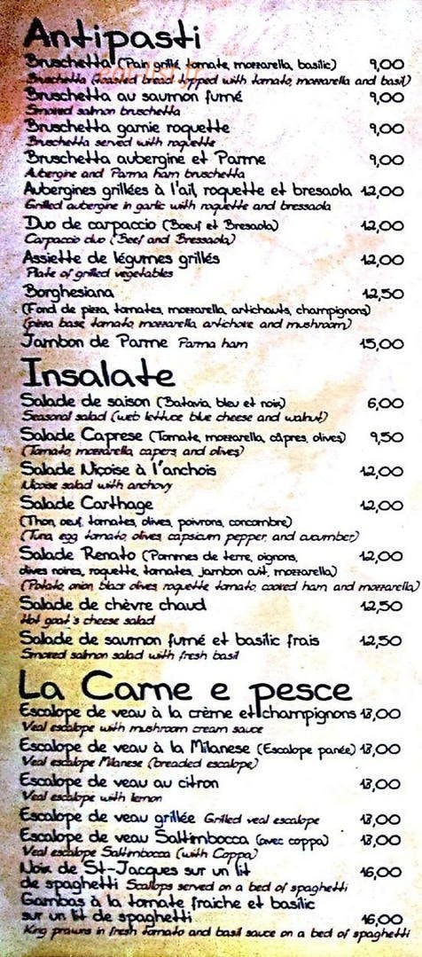 Renato — carte page 1