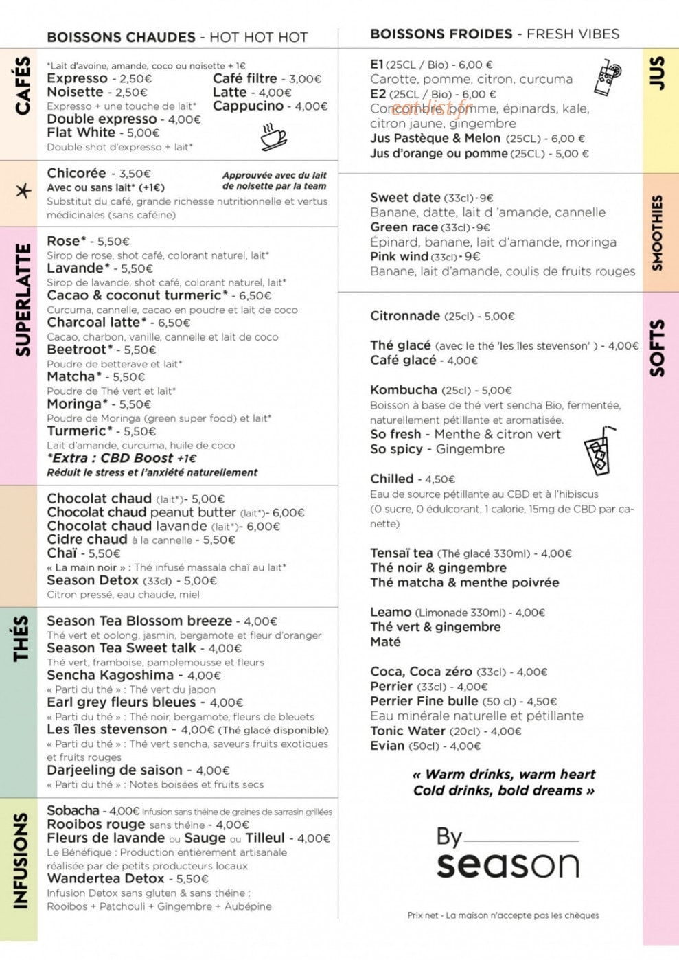 Season — carte page 4