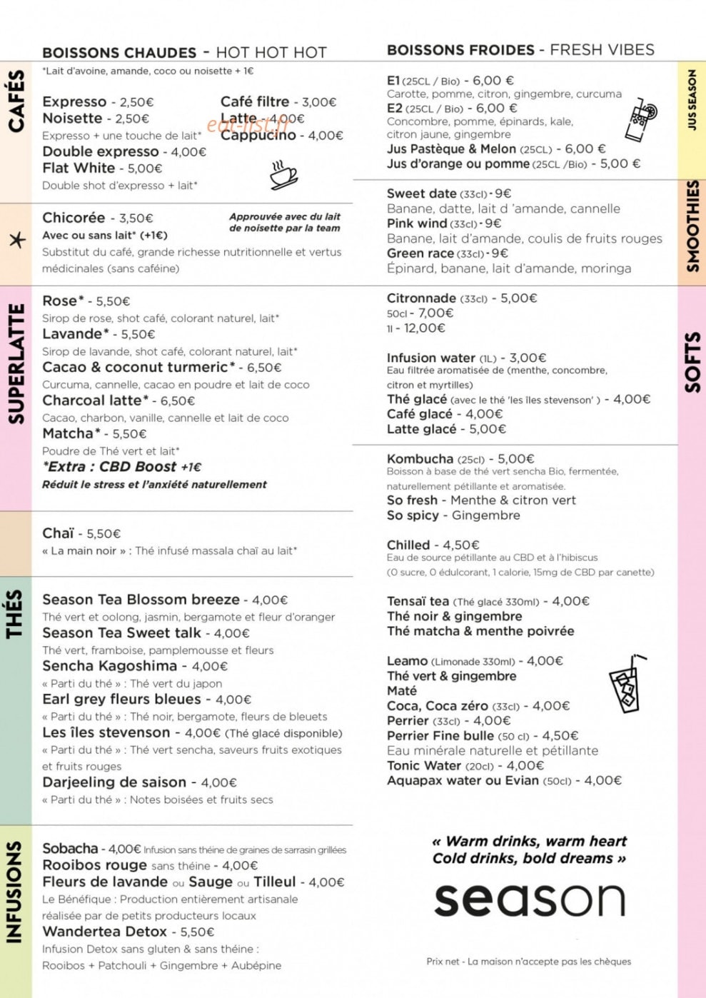 Season — carte page 2