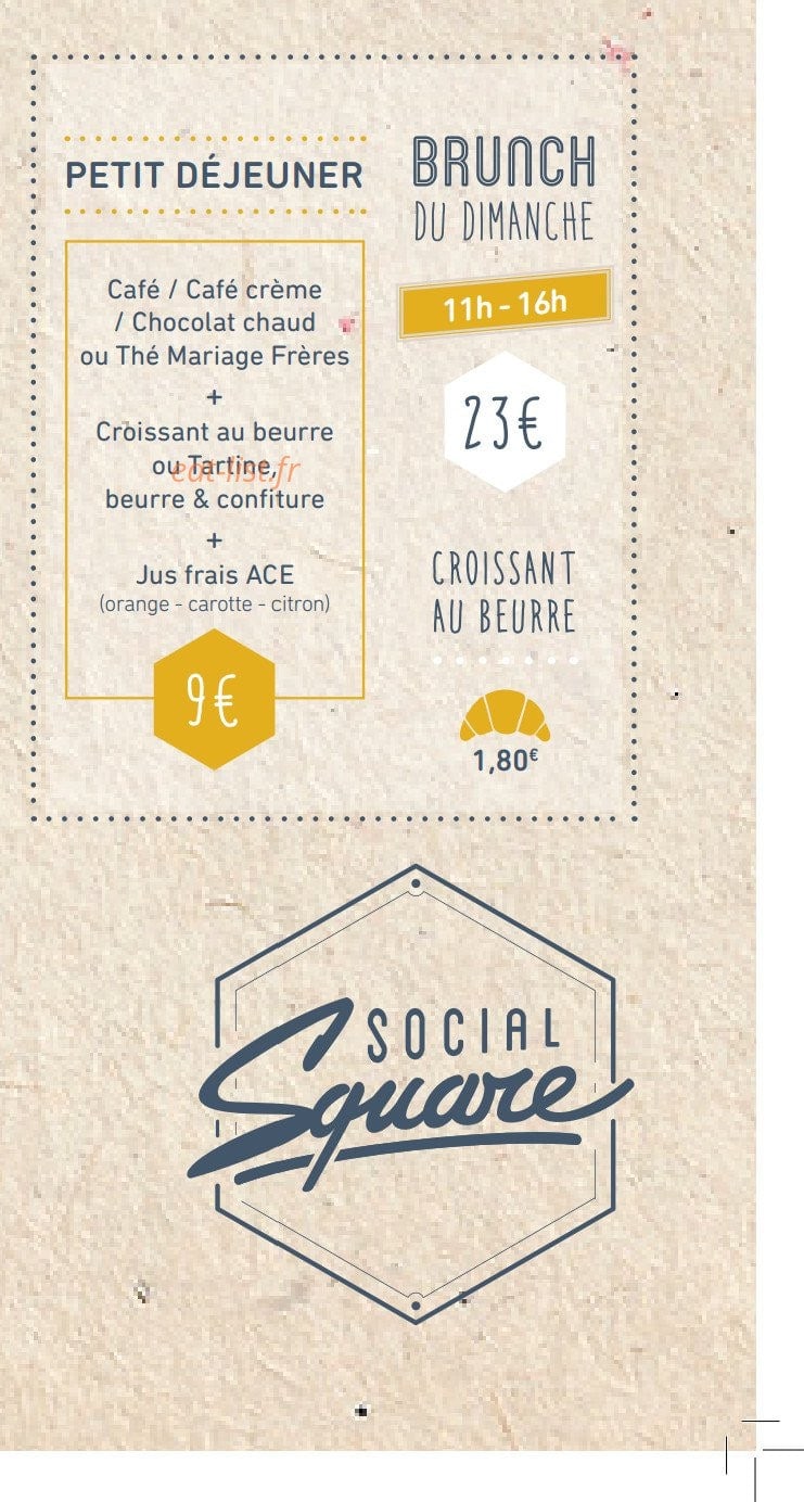 Social Square — carte page 5