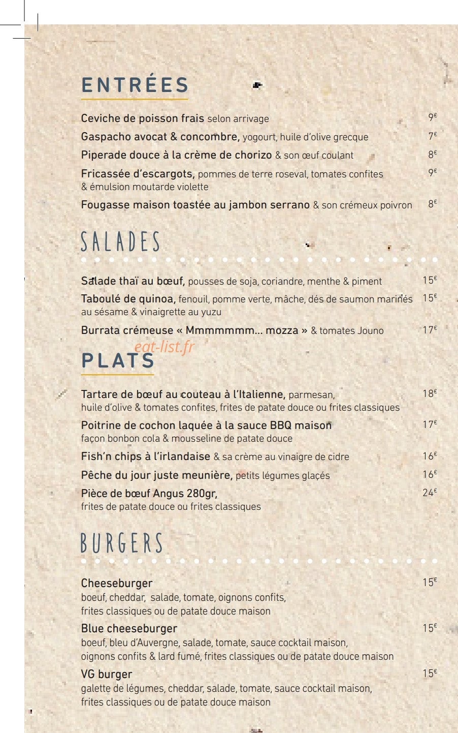Social Square — carte page 1