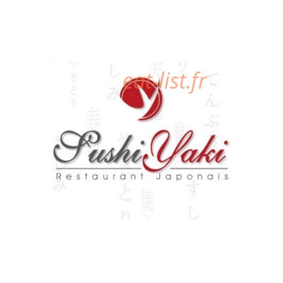 Sushi Yaki — carte page 1