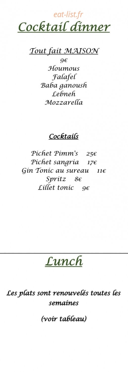 T'Cup — carte page 2