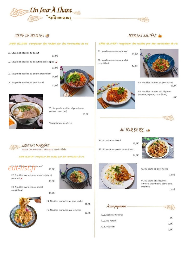Un Jour À Lhasa — carte page 2