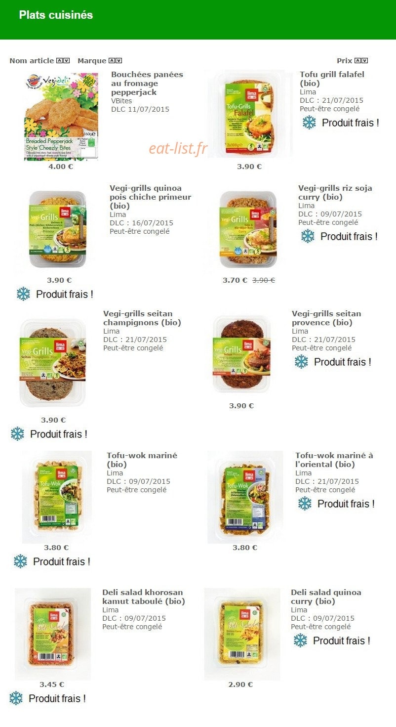 Un Monde Vegam — carte page 6