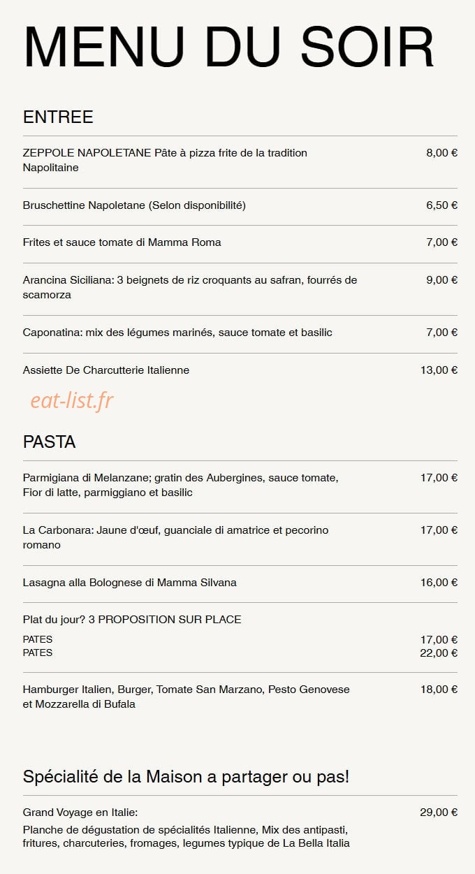 Volare — carte page 1