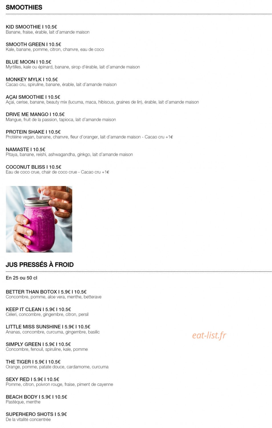 Wild & The Moon — carte page 6