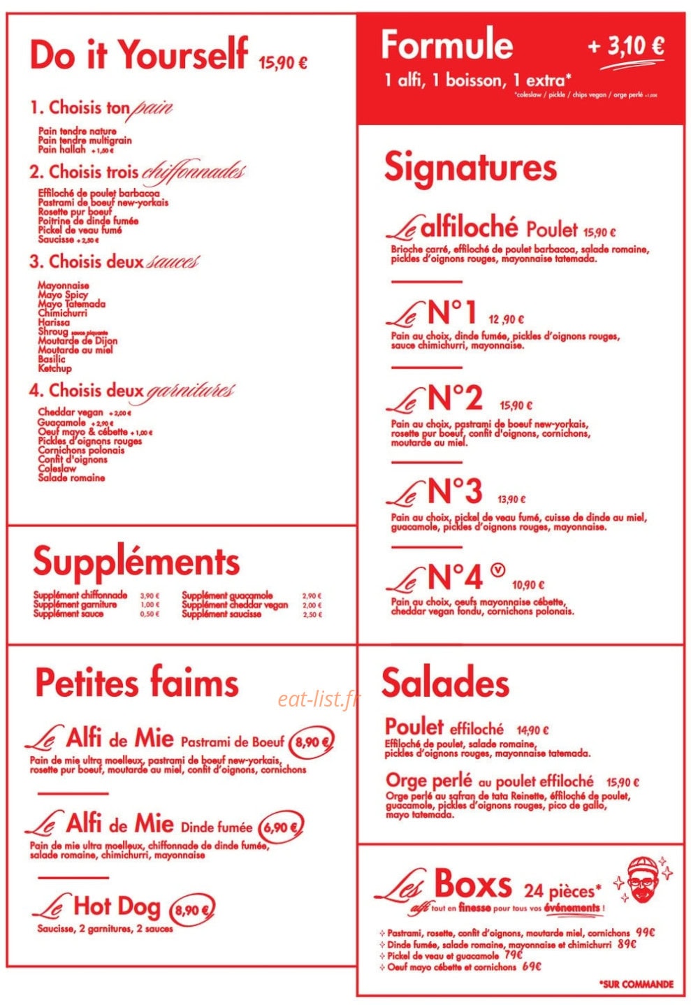 Alfi — carte page 1