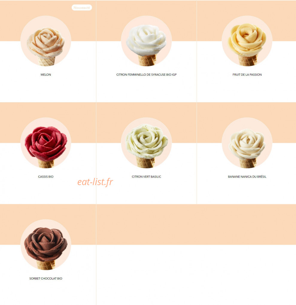 Amorino — carte page 2