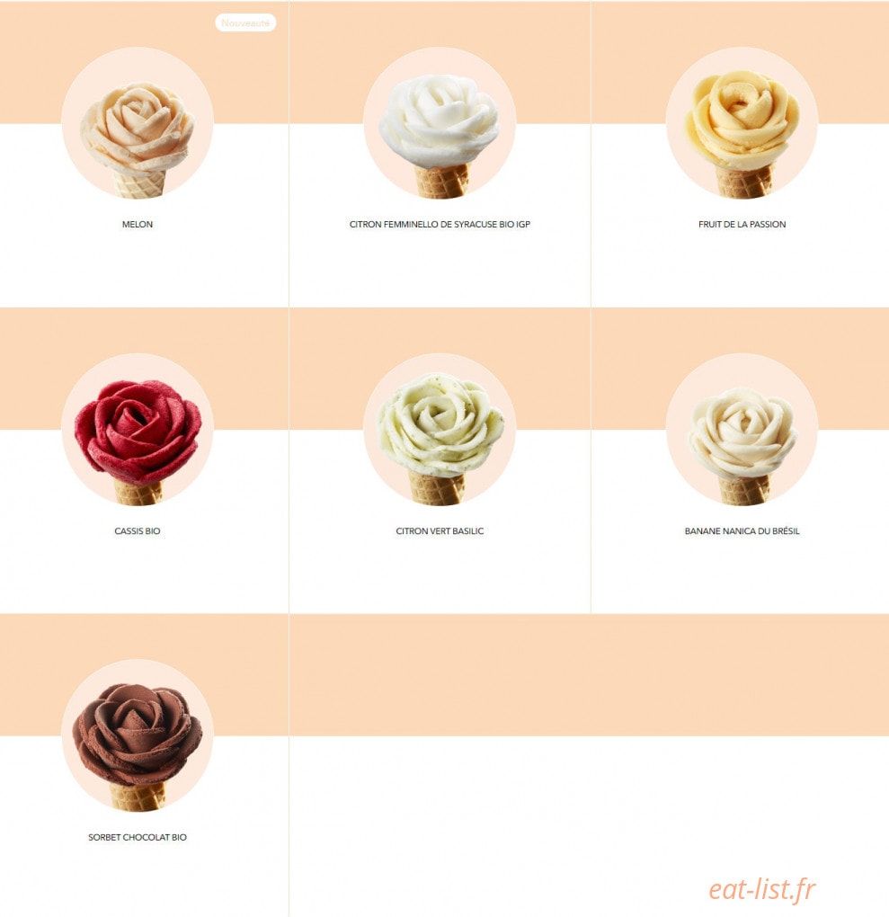 Amorino — carte page 2