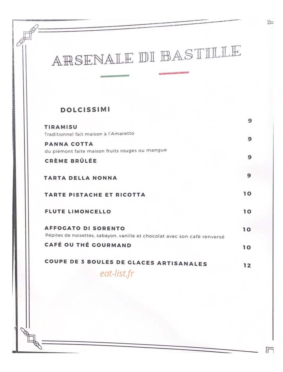 Arsenale Di Bastille — carte page 4