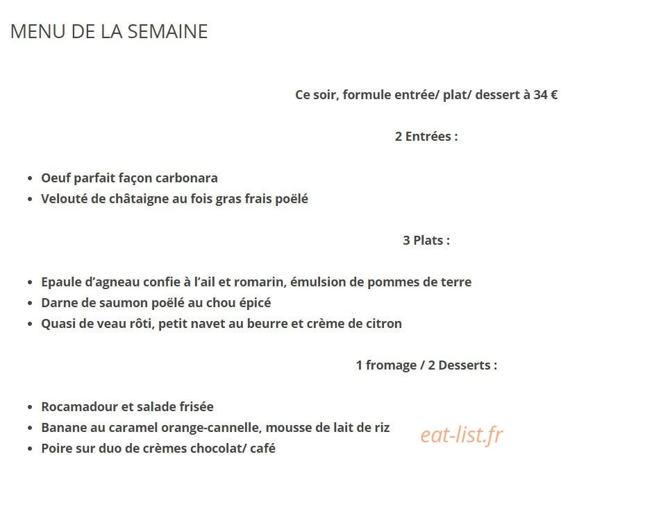 Art Kitchen — carte page 1