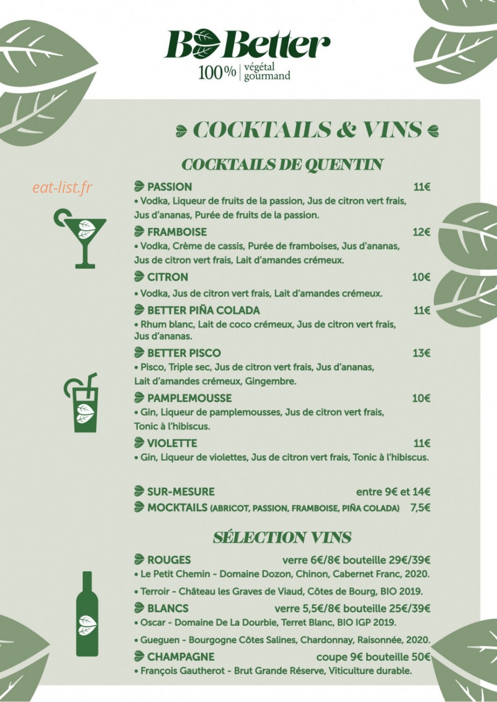 B.Better — carte page 4