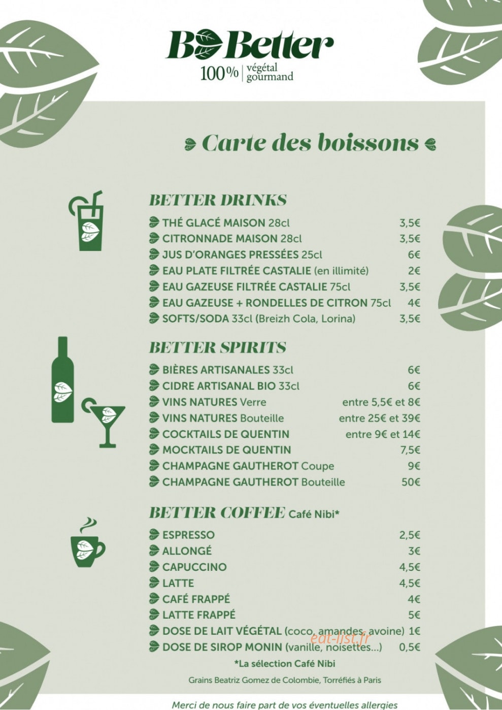 B.Better — carte page 3