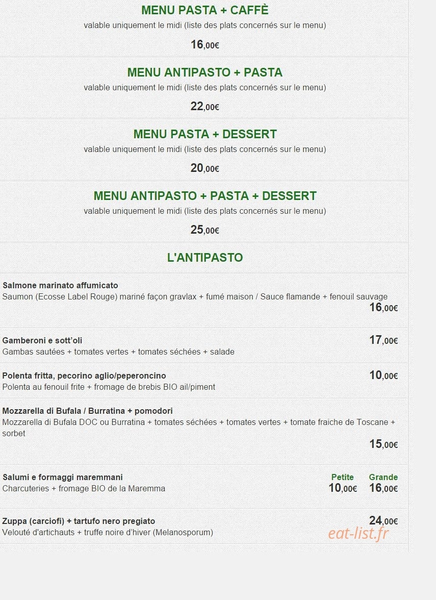 Baffo — carte page 1