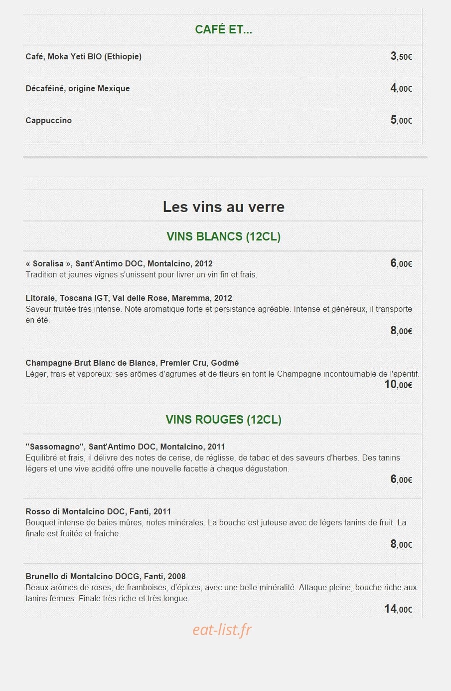 Baffo — carte page 4