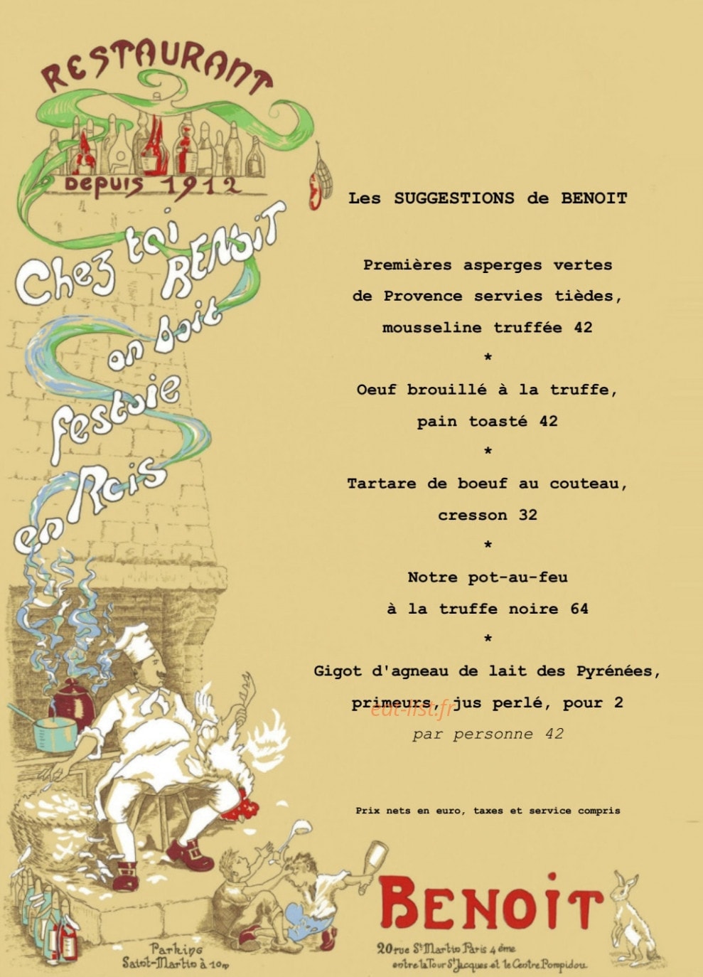 Benoit Paris — carte page 3
