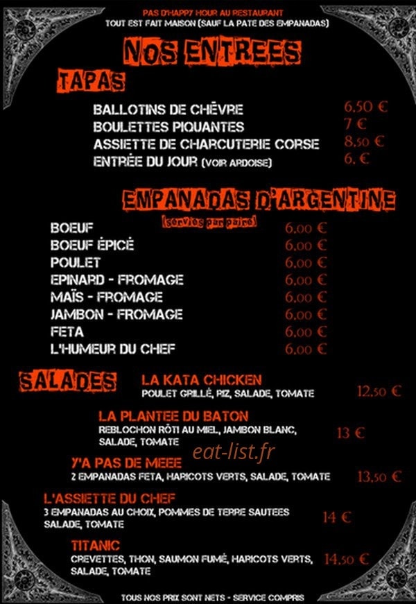 Black dog — carte page 1