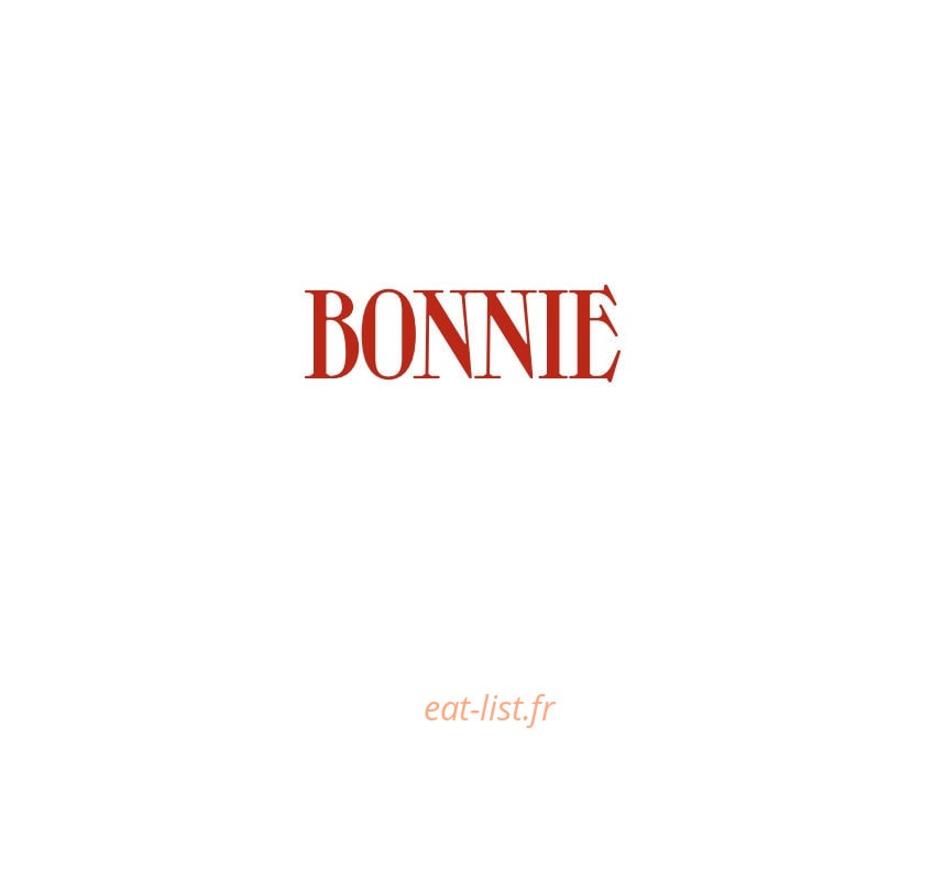 Bonnie — carte page 1