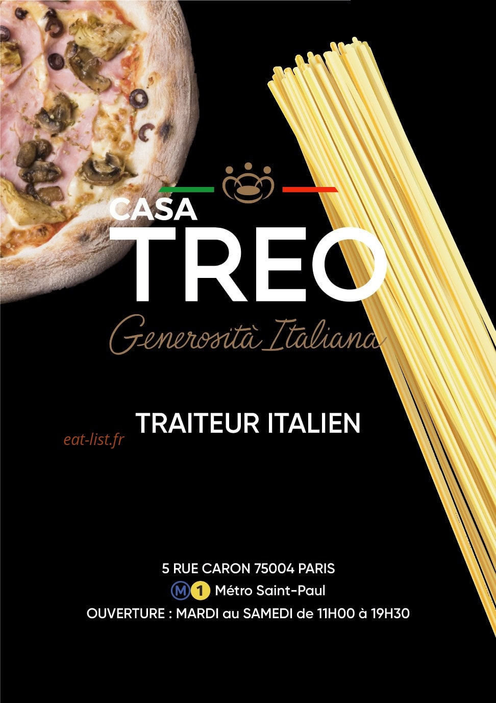 Casa Treo — carte page 1