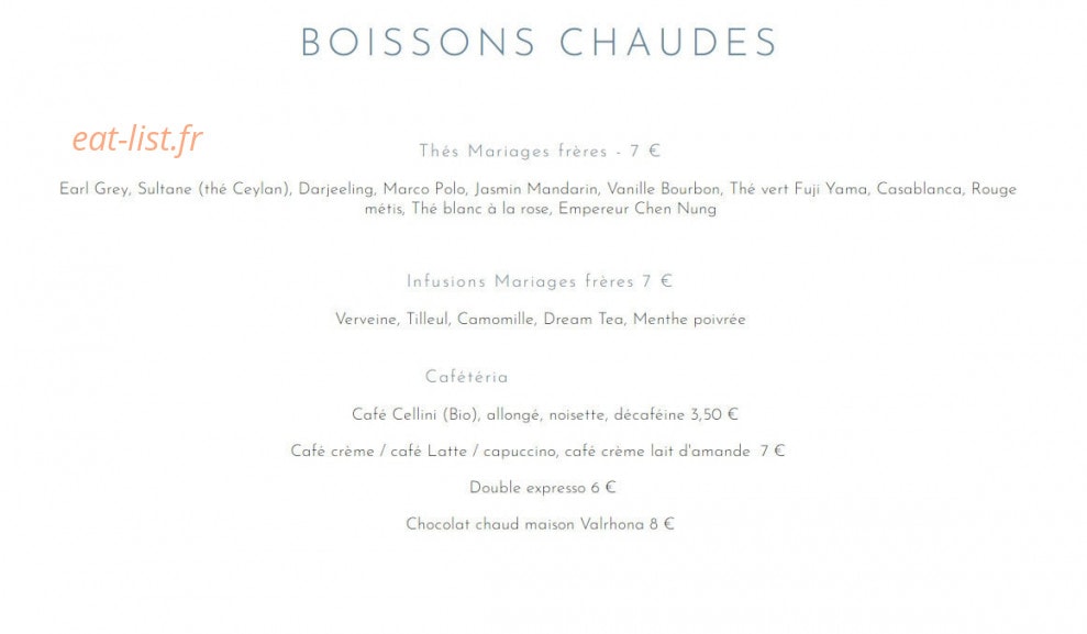 Chez Julien — carte page 7