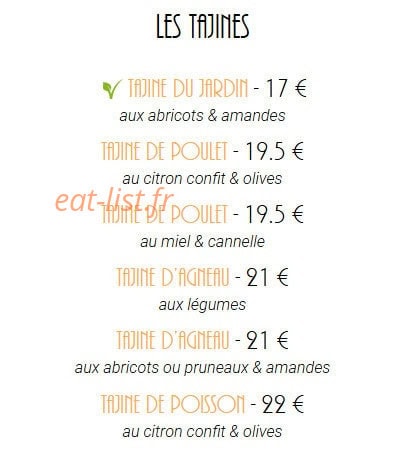Chez LouLou — carte page 5