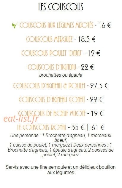 Chez LouLou — carte page 6