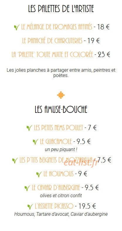 Chez LouLou — carte page 2
