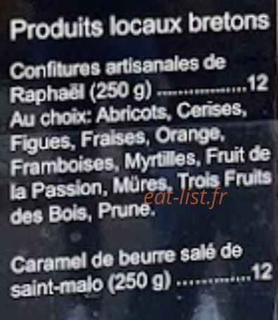 Crêperie île saint louis — carte page 4