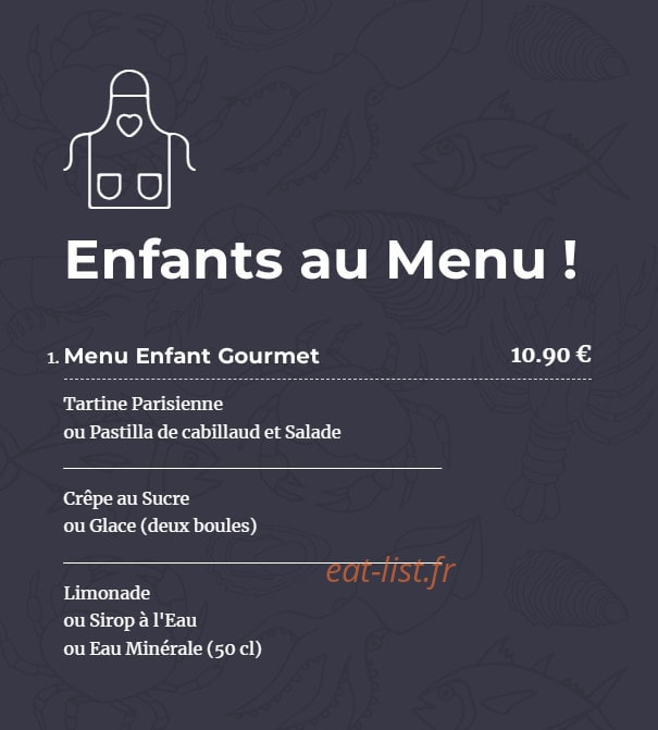 Dame Tartine Beaubourg — carte page 6