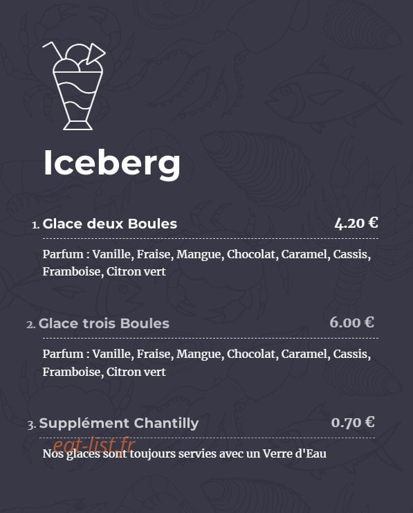 Dame Tartine Beaubourg — carte page 8
