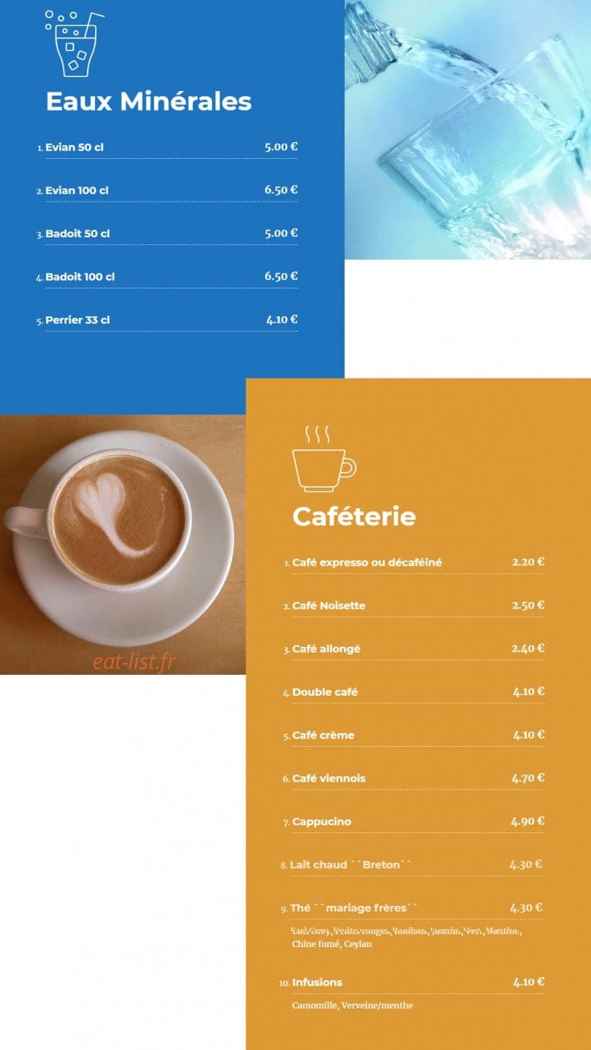 Dame Tartine — carte page 7