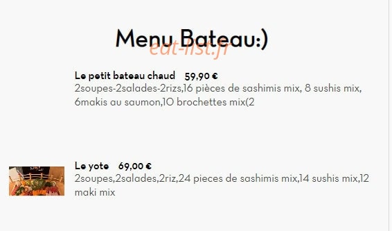 EatDay — carte page 30