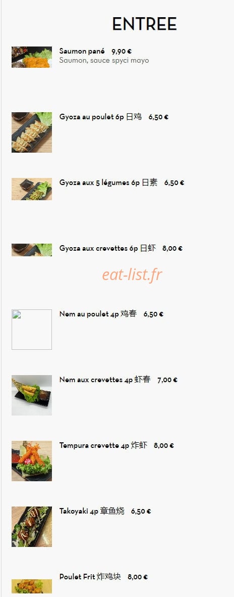 EatDay — carte page 2