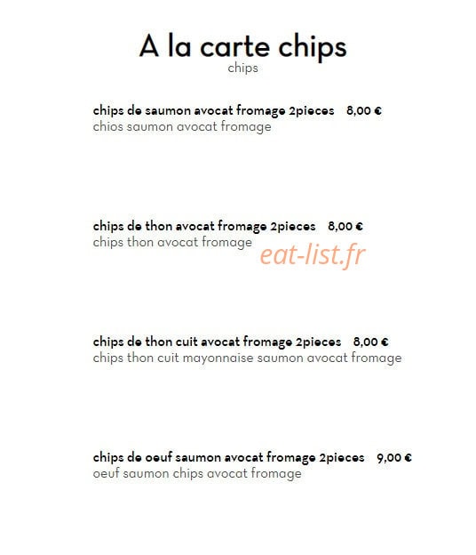 EatDay — carte page 18