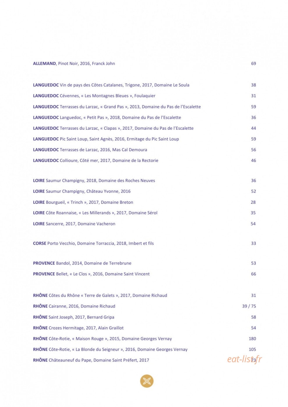 Grand cœur — carte page 8