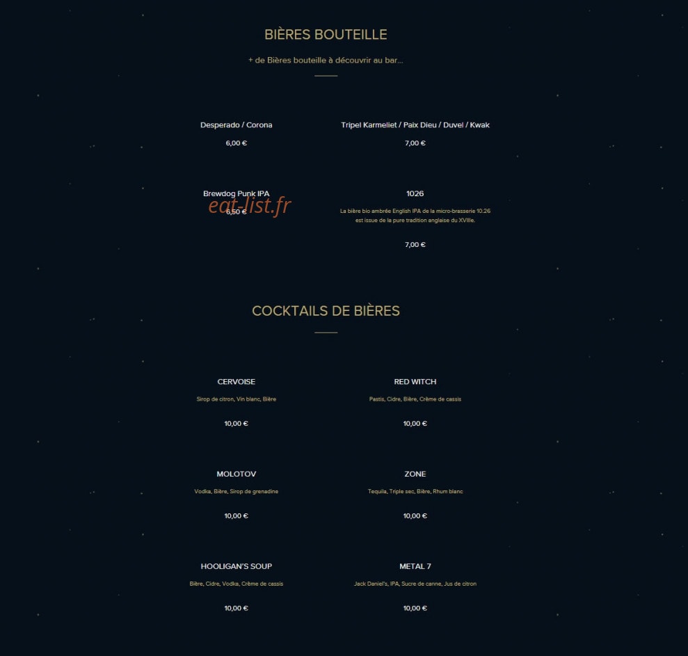 Hellfest Corner — carte page 4