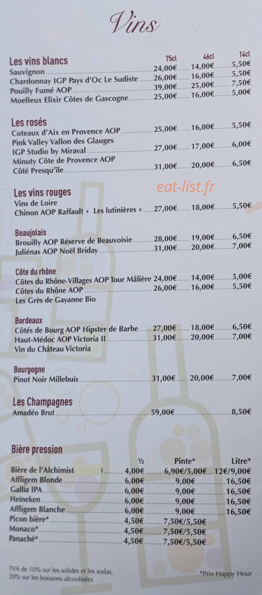 L’Alchimiste — carte page 6
