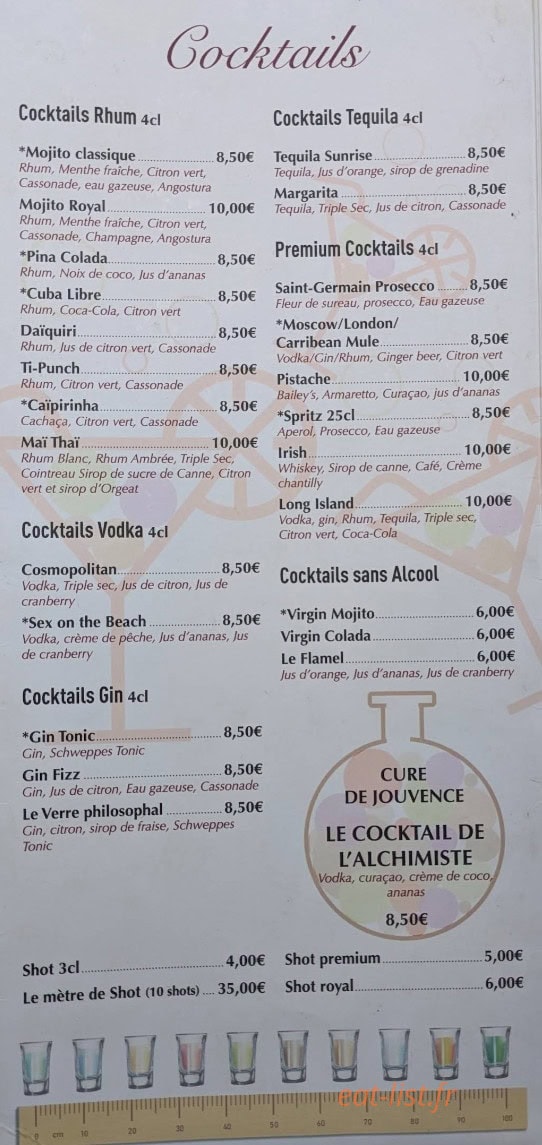 L’Alchimiste — carte page 5