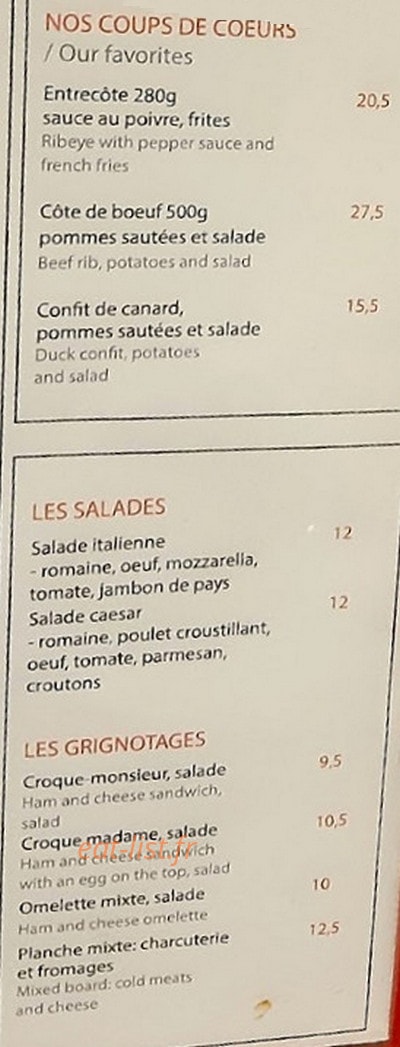 L'Elephant Du Nil — carte page 2