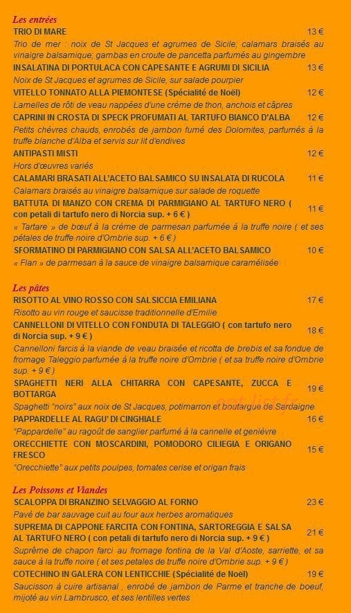 L'Enoteca — carte page 1