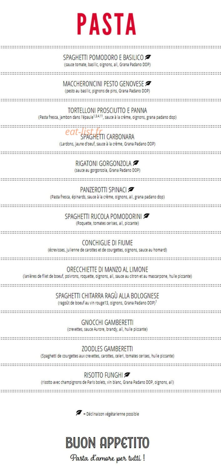 L'Osteria — carte page 5