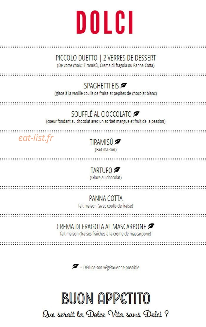 L'Osteria — carte page 6